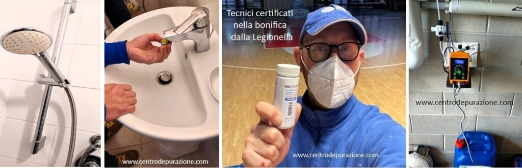 Disinfezione anti Legionella - I Tecnici Specializzati nel Trattamento Acqua
